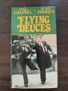 Flying Deuces Laurel & Hardy VHS 1939 B&W Classic VHS Cassette Tape - Picture 1 of 3