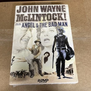 John Wayne. MCCLINTOCK! ANGEL & THE BAD MAN 2 DVD SET New Sealed - Picture 1 of 3