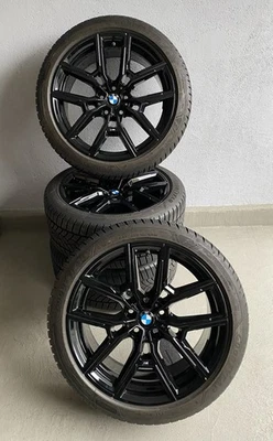 ❄️*Wie Neu* 4 BMW 4er i4 G26 M859 Felgen Winterreifen Winterräder DOT 22 7mm - Bild 1 von 4