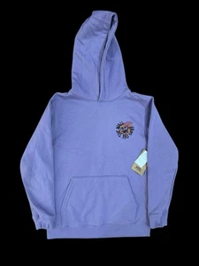 NWT Kids Vans SAMPLE Purple Haze Vortex Flame Skull Pullover-Size Medium (10-12) - Picture 1 of 6