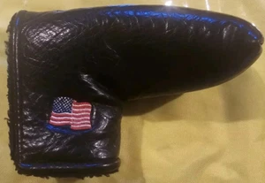 Scotty Cameron Titleist Faux Buffalo Skin American Flag Putter Headcover NEW - Picture 1 of 4