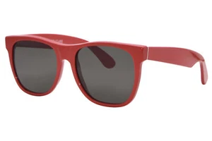 RetroSuperFuture Classic 003 SP8 Sunglasses Red/Solid Grey Square Shape 55mm - Picture 1 of 5