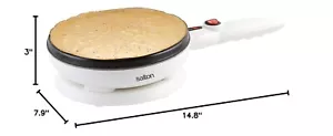 Salton kabellose elektrische Kreppmaschine mit Bonus-Teigschale - Bild 1 von 8