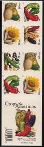 2006 Crops of the Americas Sc 4012b booklet 39c complete as issued - Picture 1 of 1