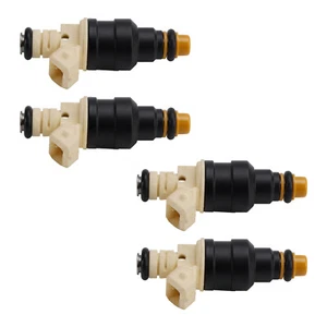 0280150210 Fuel injectors for BMW K100 Motorcycle Single Hole Disc EV1 14LB US - Picture 1 of 12