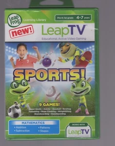 LeapFrog LeapTV Sports! Educational Active Game Math Kids 4-7 NEW - Picture 1 of 2
