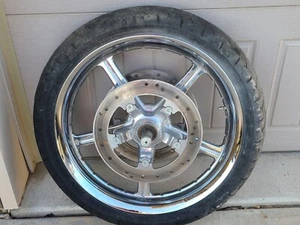 2005 Harley VRSCSE V-Rod Custom Front Wheel Rim 19 - Picture 1 of 13