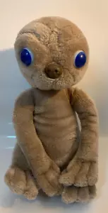 Vintage ET E.T Plüschtier 12 Zoll außerirdisches Stofftier 1982 - Universal Studios - Bild 1 von 5