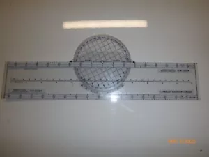 Plotter de acimut giratorio Jeppesen PJ-1 - Imagen 1 de 5