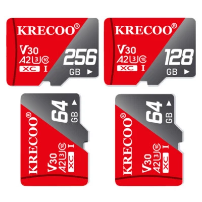 Tarjeta de Memoria Ultra 128GB 64GB 256GB Tarjeta Micro V30 Tarjeta SD Ultra Class10 Lote al por mayor Foto 1 de 4