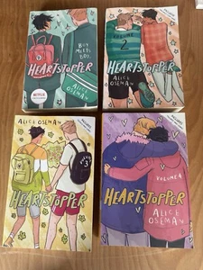 Heartstopper Series by Alice Oseman. Volumes 1 2 3 4. - Picture 1 of 2