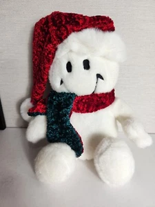 Dan Dee Christmas Smiley Face Snowman Plush Wiggle Giggle Sings Jingle Bells - Bild 1 von 10