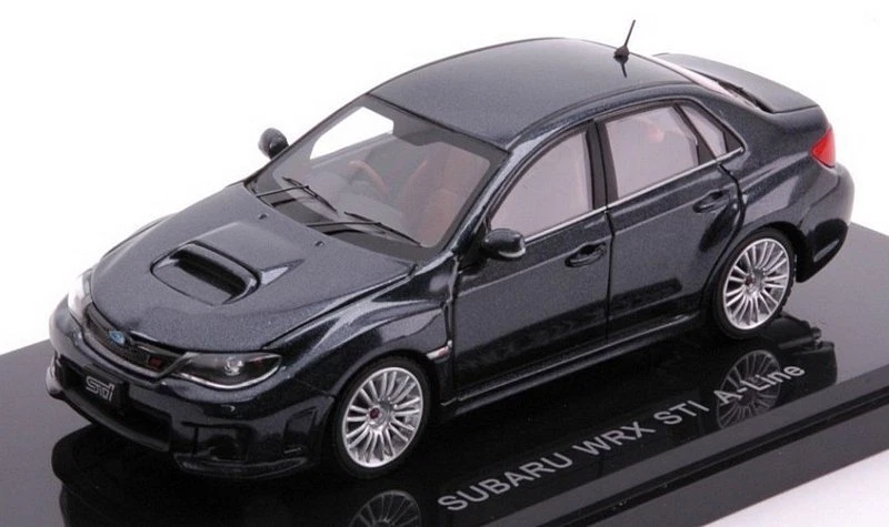 Subaru WRX STI A-Line Metallic Black 1:43 EBBRO 44398 - Immagine 1 di 1