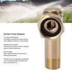 90 Degree Hose Elbow Garden Hose Adapter G1/2 High Hardness Brass Hose Elbow