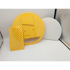 Unidad de trabajo de cocina Tupperware vintage 1986 picar, rebanar y rebanar incompleta #2 - Imagen 1 de 9
