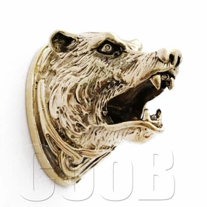 CooB CELTIC WILD BEAR Knife Pommel Bolster for Custom Knife Supplier Accessories - Picture 1 of 5