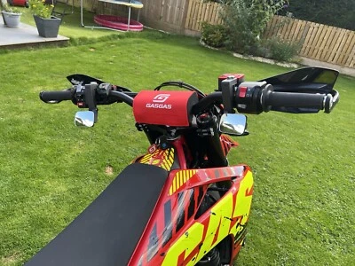 Espejos retrovisores furtivos KTM Husqvarna gas extremo barra Svartpilen Supermoto - 690 701 700 - Imagen 1 de 4