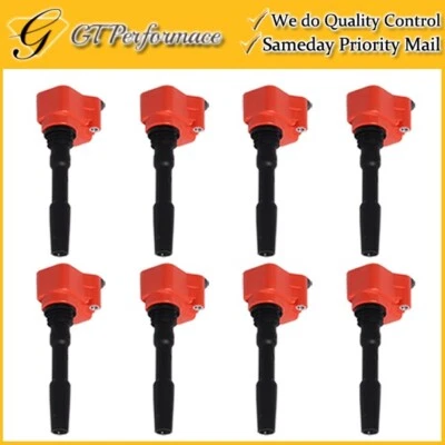 Performance Ignition Coil 8PCS for Audi A3 A4 A6 A8 Quattro/ Q3 Q5 TT Quattro - Image 1 of 4