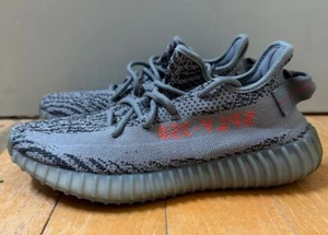 ADIDAS YEEZY BOOST 350 V2 BELUGA 2.0 MEN SIZE 8 PRE-OWNED - Picture 1 of 7