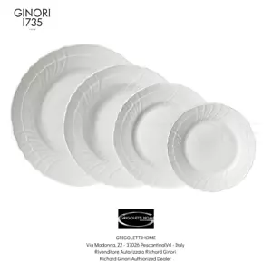 Richard Ginori - Old Ginori - Set of 4 Dishes Table Seat - Dealer - Picture 1 of 8