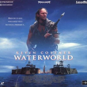 WATERWORLD WS VF PAL LASERDISC Kevin Costner, Jeanne Tripplehorn, Dennis Hopper - Picture 1 of 1