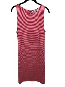 Tommy Bahama Cassia Stripe Sheath Dress Pink Size Medium - Picture 1 of 5