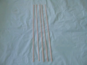 Mt. Albert Scale Lumber O Scale (12" Length) Basswood Stripwood 2x6 Lot of 5 - Picture 1 of 1