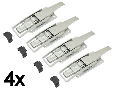4x Spannverschluss Riegelspannverschluss Bordwandverschluss Anhänger wie Humbaur - Bild 1 von 4