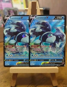 Pokémon TCG 2 X Lumineon V - SWSH250 Holo Promo - Mint/Near Mint - Foto 1 di 1