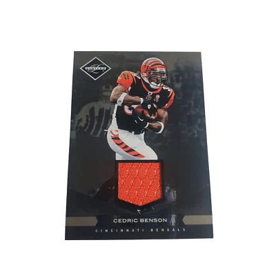 2011 Panini LImited Base 28 of 99 Threads 20 Cedric Benson Football Jersey - Image 1 of 3
