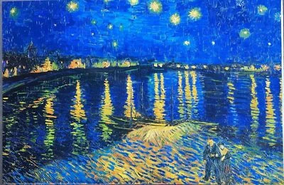 283944 Винсент Ван Гог ночная звезда печати плакат - Изображение 1 из 4