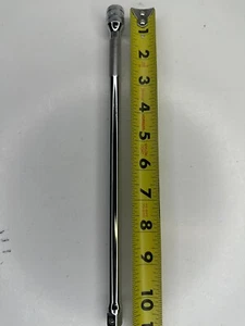 Snap-on Ratchet Socket Extension 11" FXK11 Knurled 3/8" Drive Chrome Tool USA - Picture 1 of 3