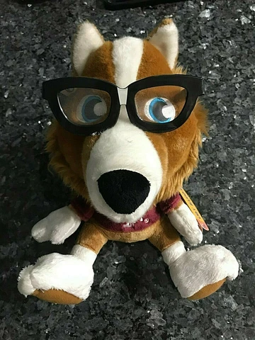 TEXAS A&M Aggies Mascot Reveille Study Buddies Team Nerds 11" Plush Dog NEW TAG Cover