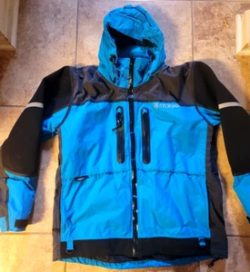 Giacca a vapore Stormr in neoprene stile tifone USA da uomo taglia XL ottime condizioni - Foto 1 di 19