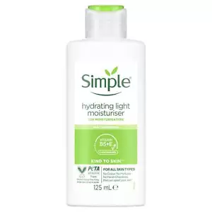 Simple Kind To Skin Light Moisturiser Hydrating 125ml - Picture 1 of 2