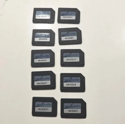 10x Nokia MultiMedia Card 64MB RS-MMC Type Memory Card Camera Phone Player's PDA - Image 1 of 3