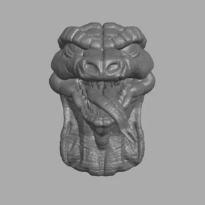 Classic Lizard Curt Connors SpiderMan Bösewicht Custom Kopf für Actionfiguren - Bild 1 von 2