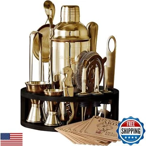 Mixology and Craft Bartender Kit - 15 Piece Set Including Cocktail Shaker and - Picture 1 of 5