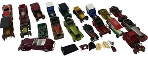 Lotto Lavoro Collezione Auto Diecast Vintage Misti Retrò Veicoli Bundle - Foto 1 di 9
