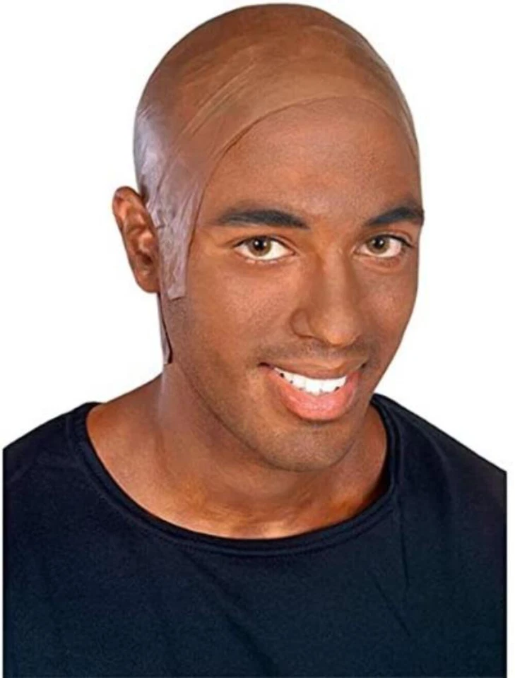 Gorra calva de látex suave Foto 1 de 1