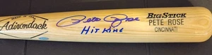 PETE ROSE Signed ADIRONDACK Baseball Bat Inscribed HIT KING AUTOGRAPHED REDS - Picture 1 of 4