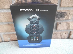 ZOOM H8 HANDY RECORDER 8 TRACK EMPTY BOX ONLY! WITH PAPERS. - Picture 1 of 11