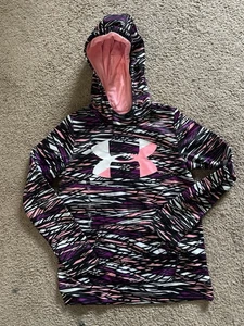 NWT Girls UNDER ARMOUR  Size Youth Large Sweatshirt Hoodie - Picture 1 of 1
