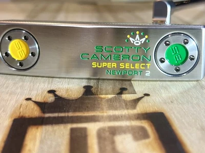 Scotty Cameron Super Sepect Newport 2 *The Masters* 34” w/ Scotty HC - Image 1 of 4