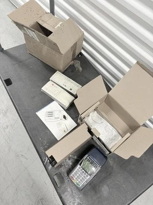 Verifone Omni 3750 US1 2MF/2M Payment Terminal Pin Pad Printer - Cib - Image 1 of 4