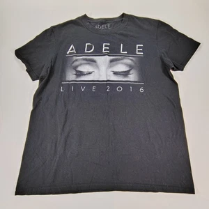 Adele Live 2016 Konzert Tour doppelseitig Größe Gr. Large schwarz Shirt selten Merch - Bild 1 von 5