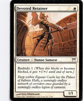 Devoted Retainer C Champions of Kamigawa 7 CHK - Image 1 of 2