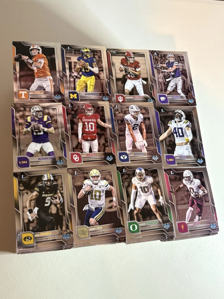 2025 Bowman University Chrome Football Base #1-200 - You Pick! - Image 1 of 1