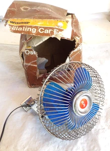 New NIB Wilmar 6" Oscillating Fan 12VT Car Truck Semi Farm Dash - Picture 1 of 6