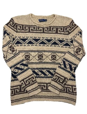 Polo Ralph Lauren Mezcla de Seda Cuello Redondo Suéter Tejido Para Hombre Pequeño Occidental Precio de venta sugerido por el fabricante $398 Foto 1 de 4